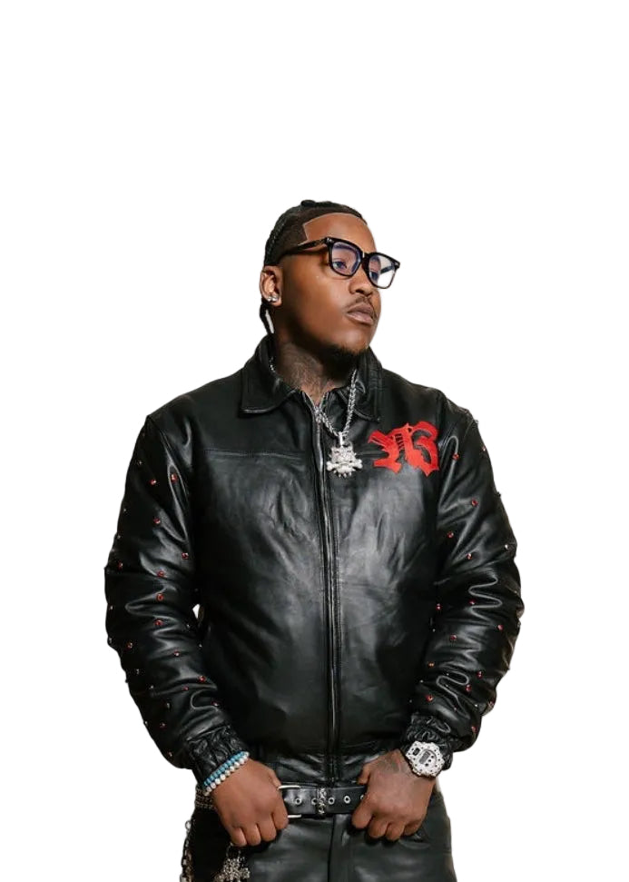1OF1 LEATHER TRENDY BOMBER