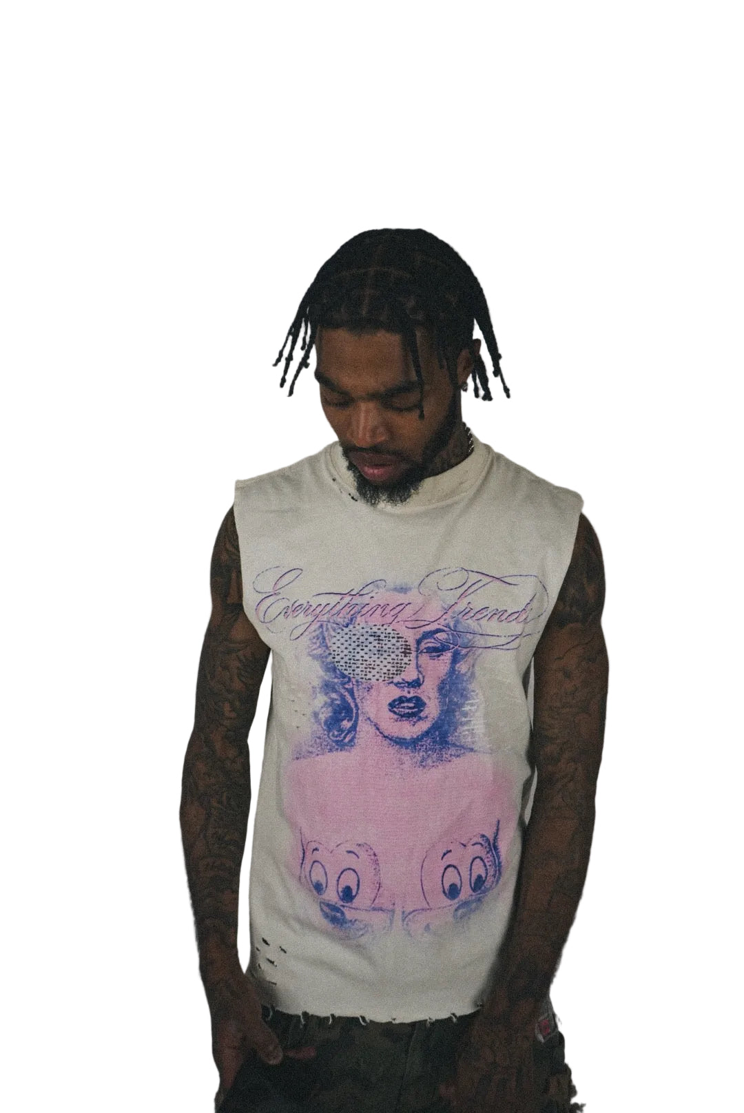 SLEEVELESS NIP TEE