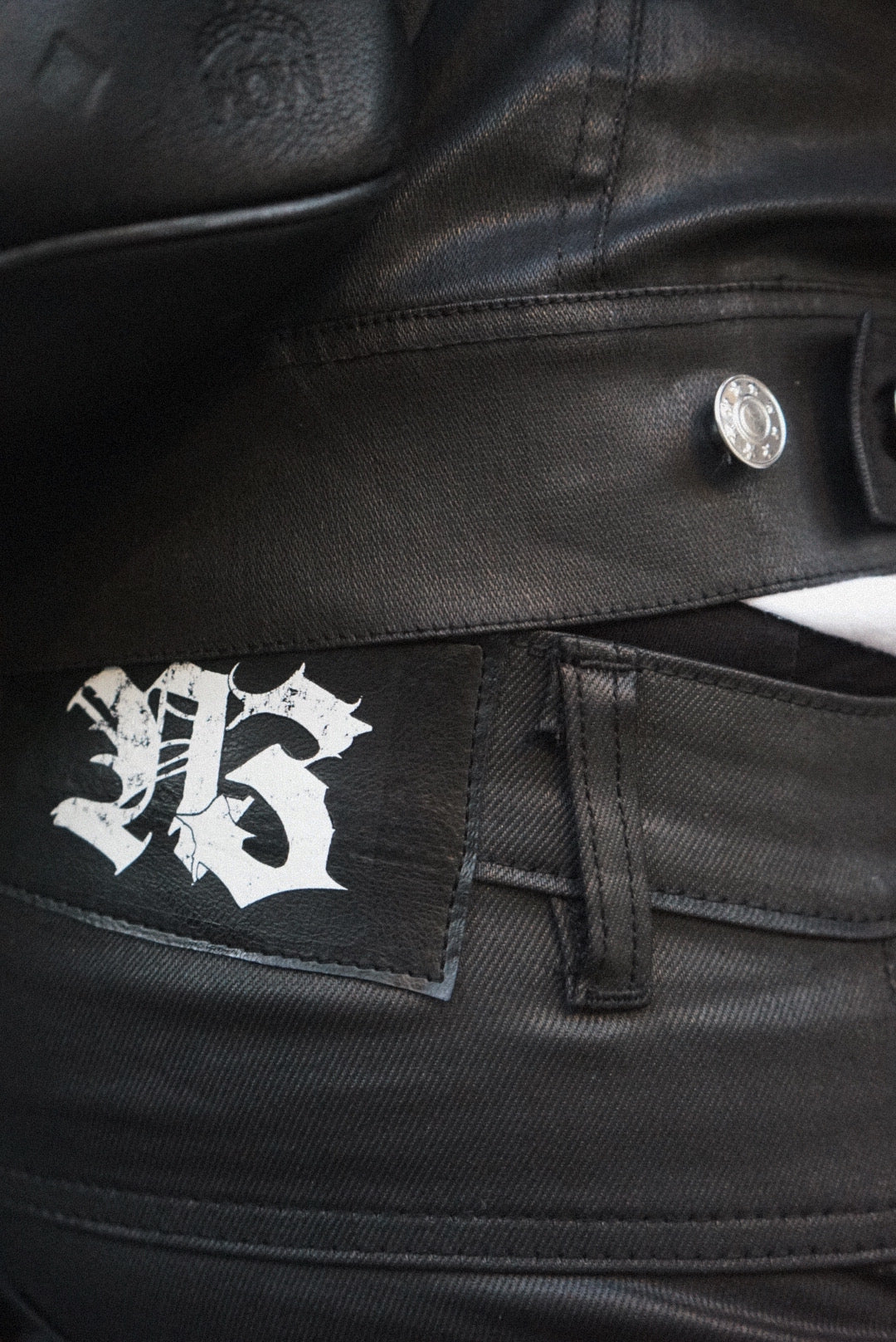 TRENDY WAX DENIM BAGGY