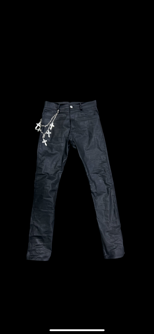 TRENDY WAX DENIM JEANS