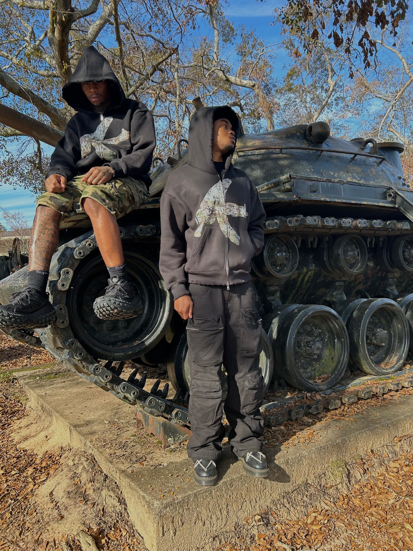 CAMO N3 DRACO ZIP UP