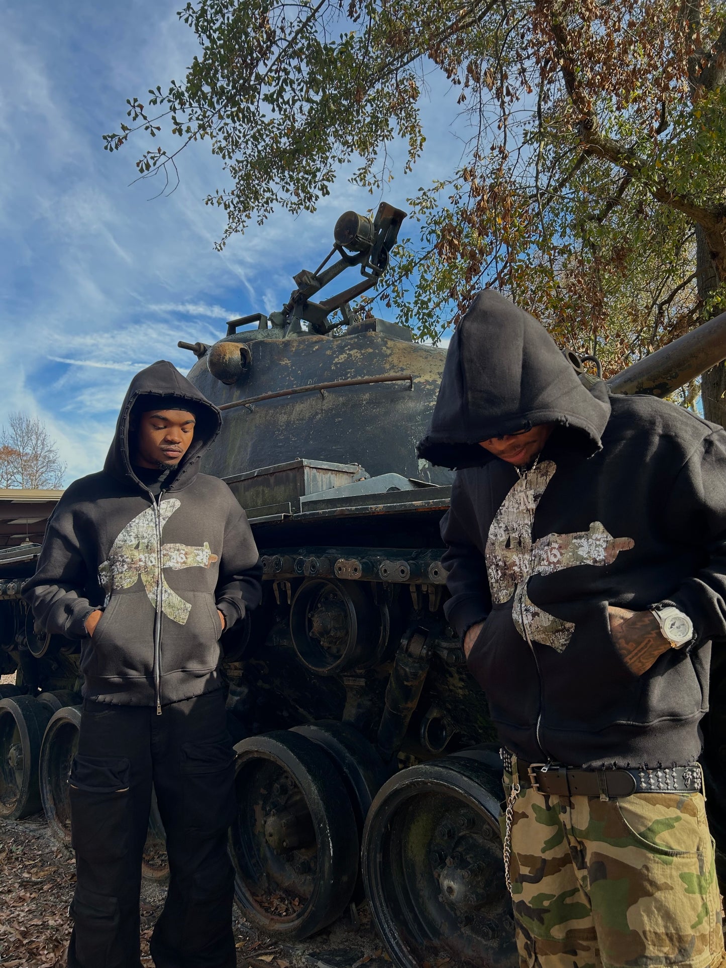 CAMO N3 DRACO ZIP UP