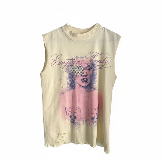 SLEEVELESS NIP TEE