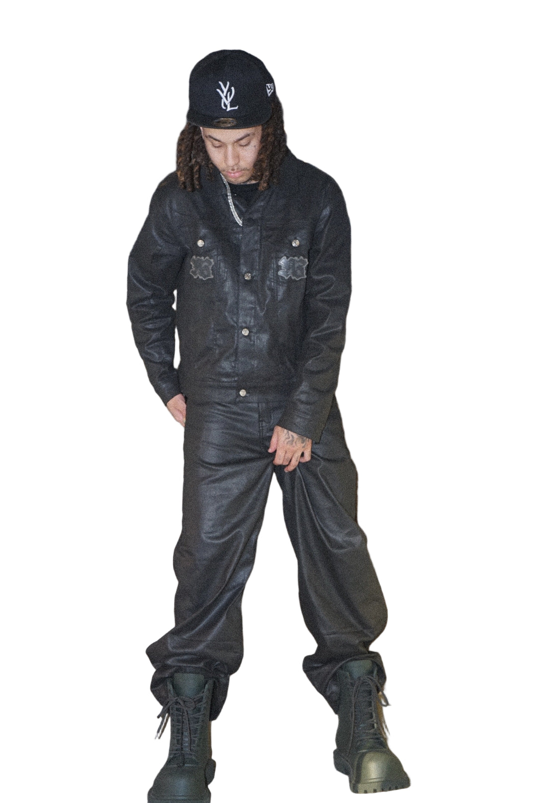 TRENDY WAX DENIM BAGGY